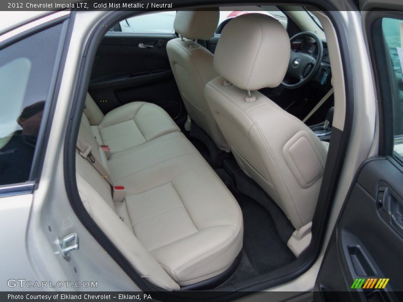 Gold Mist Metallic / Neutral 2012 Chevrolet Impala LTZ