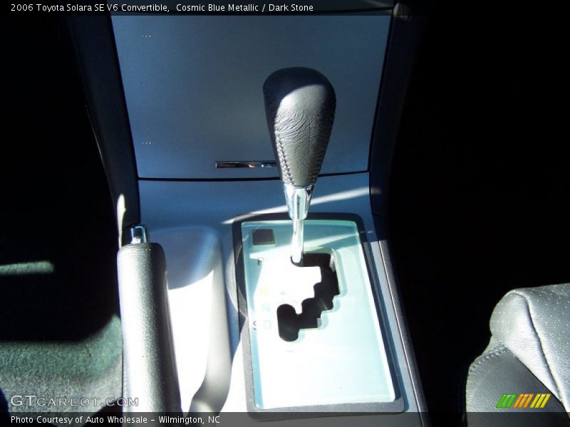 Cosmic Blue Metallic / Dark Stone 2006 Toyota Solara SE V6 Convertible