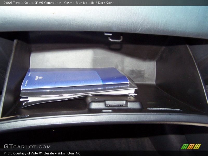 Cosmic Blue Metallic / Dark Stone 2006 Toyota Solara SE V6 Convertible
