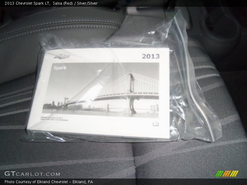 Books/Manuals of 2013 Spark LT