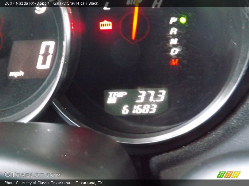 Galaxy Gray Mica / Black 2007 Mazda RX-8 Sport