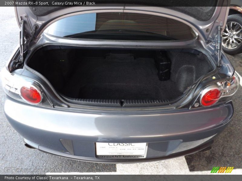 Galaxy Gray Mica / Black 2007 Mazda RX-8 Sport