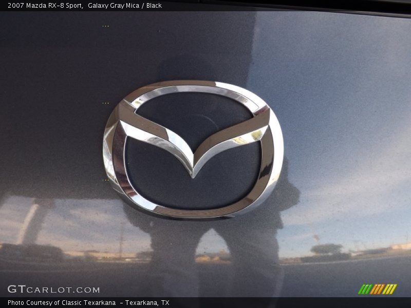 Galaxy Gray Mica / Black 2007 Mazda RX-8 Sport