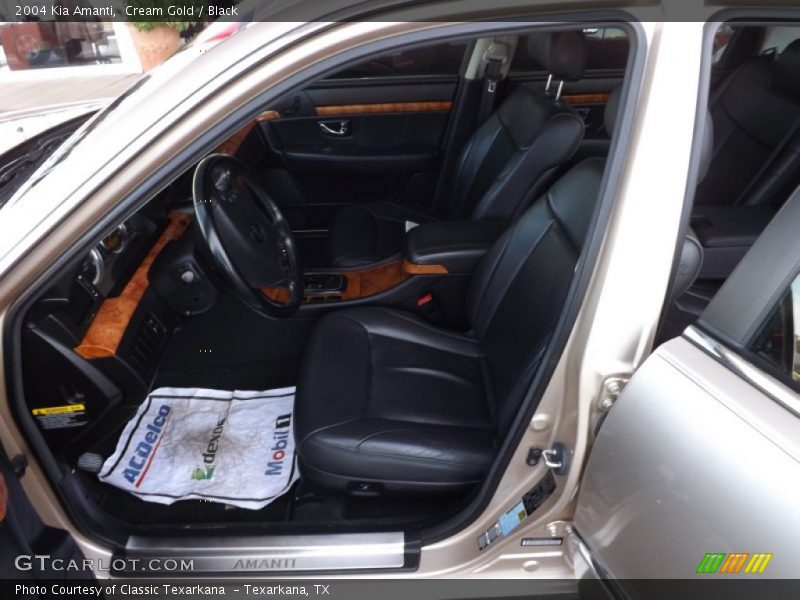 Cream Gold / Black 2004 Kia Amanti