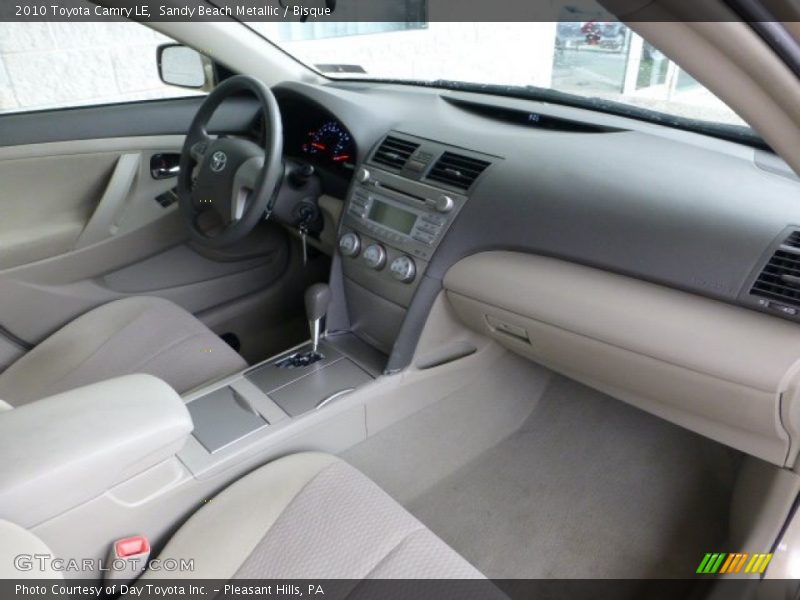 Sandy Beach Metallic / Bisque 2010 Toyota Camry LE