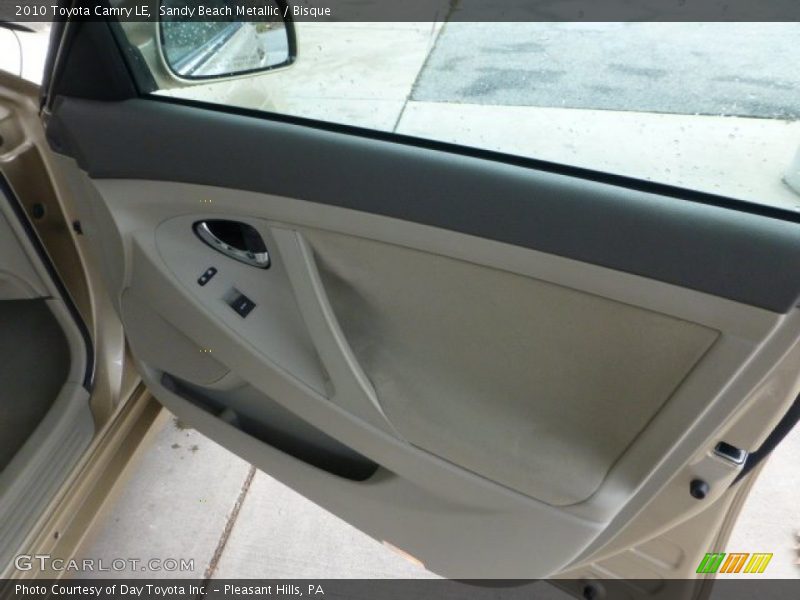Sandy Beach Metallic / Bisque 2010 Toyota Camry LE