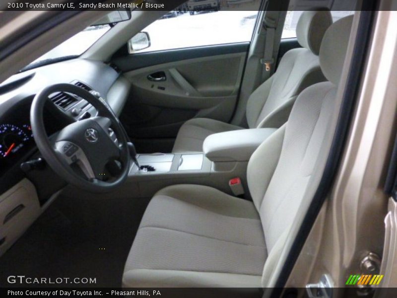 Sandy Beach Metallic / Bisque 2010 Toyota Camry LE