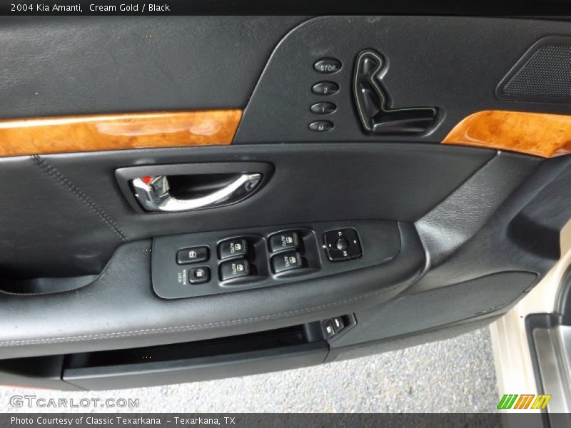 Cream Gold / Black 2004 Kia Amanti
