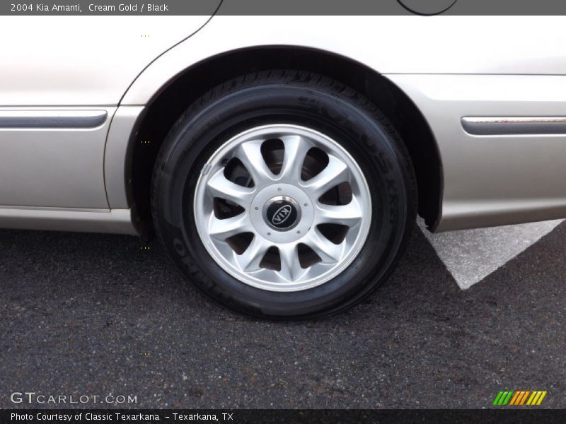 Cream Gold / Black 2004 Kia Amanti