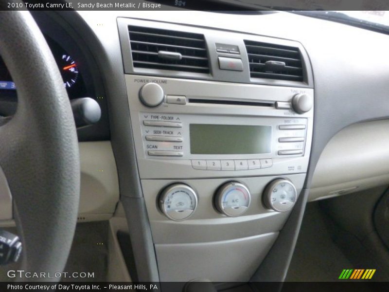 Sandy Beach Metallic / Bisque 2010 Toyota Camry LE