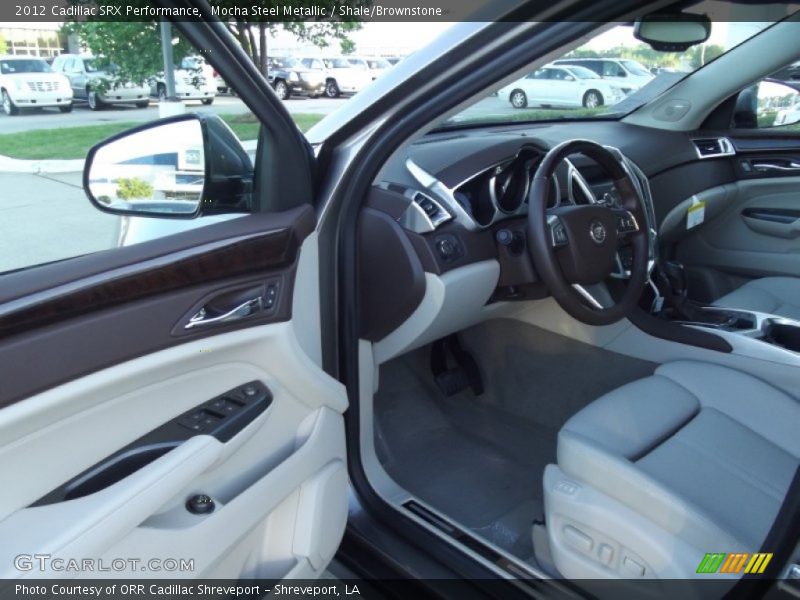 Mocha Steel Metallic / Shale/Brownstone 2012 Cadillac SRX Performance