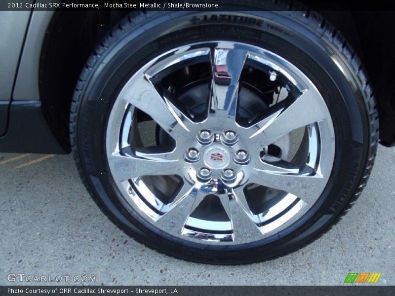 Mocha Steel Metallic / Shale/Brownstone 2012 Cadillac SRX Performance