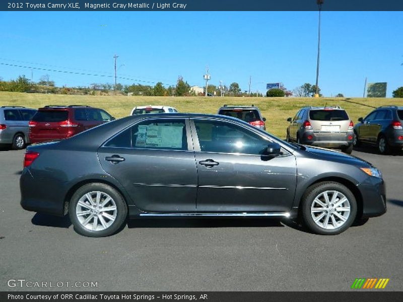 Magnetic Gray Metallic / Light Gray 2012 Toyota Camry XLE