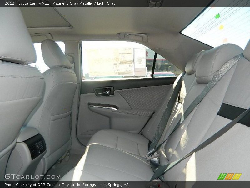 Magnetic Gray Metallic / Light Gray 2012 Toyota Camry XLE