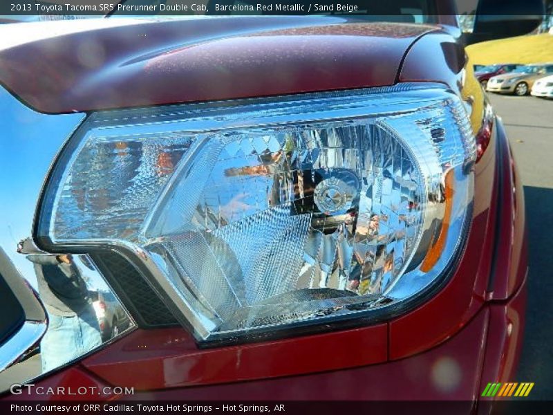 Barcelona Red Metallic / Sand Beige 2013 Toyota Tacoma SR5 Prerunner Double Cab