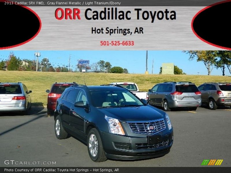 Gray Flannel Metallic / Light Titanium/Ebony 2013 Cadillac SRX FWD