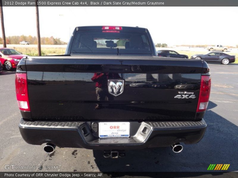 Black / Dark Slate Gray/Medium Graystone 2012 Dodge Ram 1500 Express Crew Cab 4x4