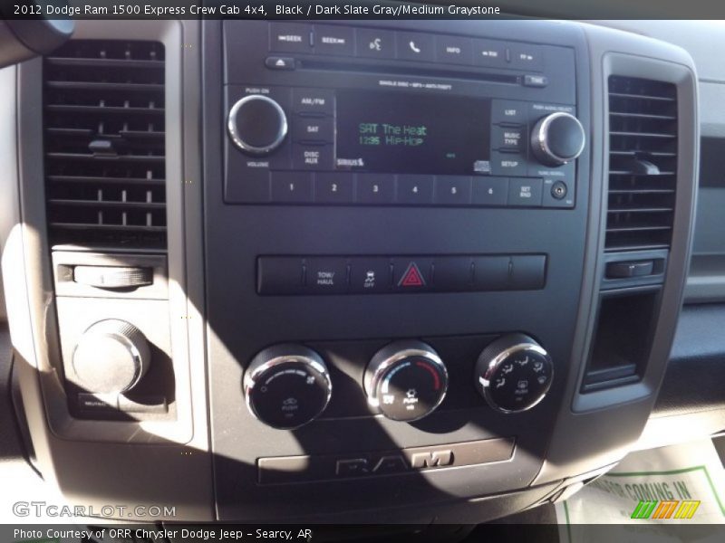 Black / Dark Slate Gray/Medium Graystone 2012 Dodge Ram 1500 Express Crew Cab 4x4