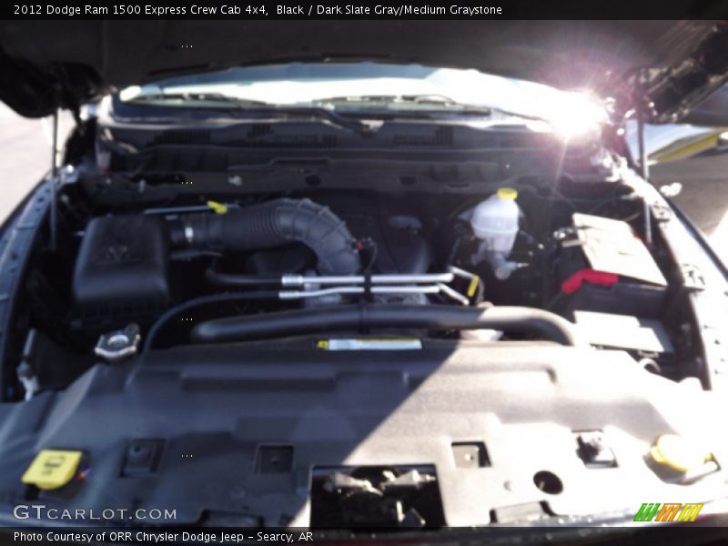 Black / Dark Slate Gray/Medium Graystone 2012 Dodge Ram 1500 Express Crew Cab 4x4