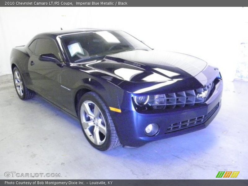 Imperial Blue Metallic / Black 2010 Chevrolet Camaro LT/RS Coupe