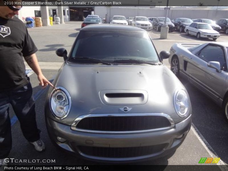 Dark Silver Metallic / Grey/Carbon Black 2010 Mini Cooper S Hardtop