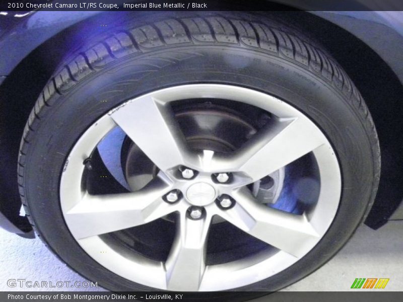 Imperial Blue Metallic / Black 2010 Chevrolet Camaro LT/RS Coupe