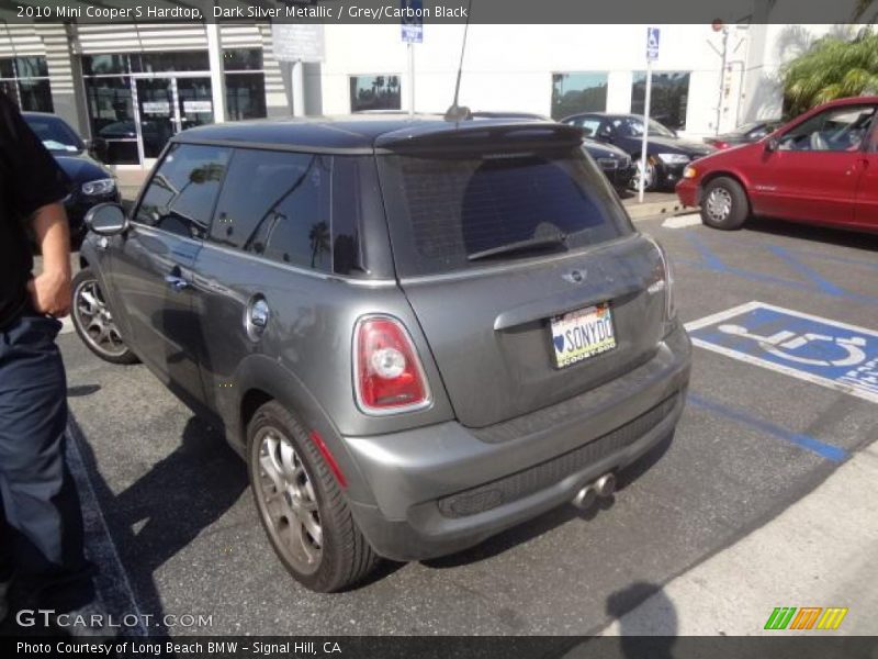 Dark Silver Metallic / Grey/Carbon Black 2010 Mini Cooper S Hardtop
