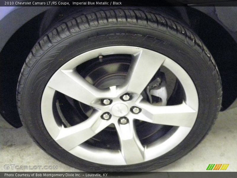 Imperial Blue Metallic / Black 2010 Chevrolet Camaro LT/RS Coupe