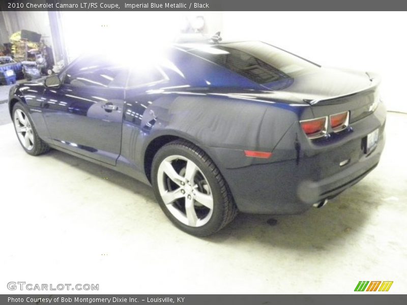 Imperial Blue Metallic / Black 2010 Chevrolet Camaro LT/RS Coupe