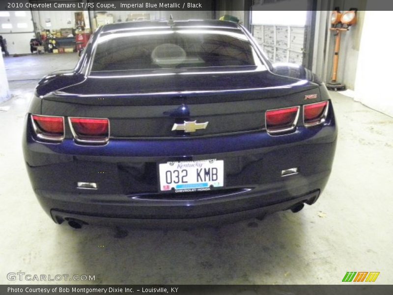 Imperial Blue Metallic / Black 2010 Chevrolet Camaro LT/RS Coupe