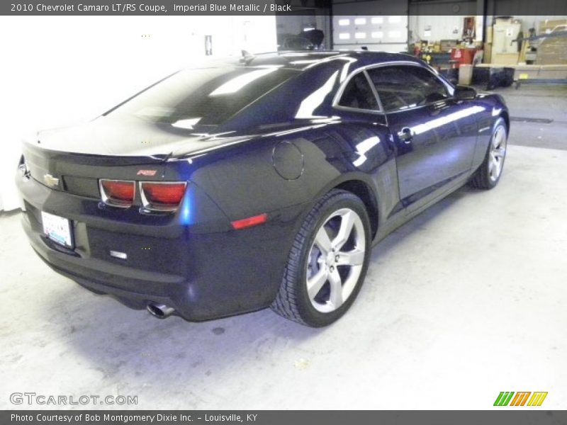 Imperial Blue Metallic / Black 2010 Chevrolet Camaro LT/RS Coupe