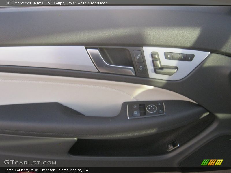 Polar White / Ash/Black 2013 Mercedes-Benz C 250 Coupe
