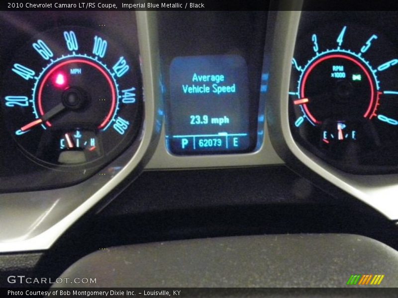 Imperial Blue Metallic / Black 2010 Chevrolet Camaro LT/RS Coupe