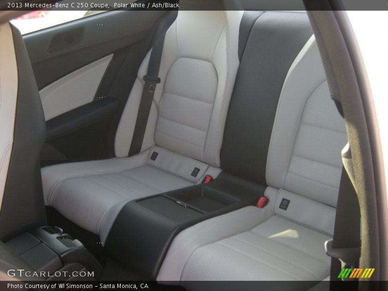 Polar White / Ash/Black 2013 Mercedes-Benz C 250 Coupe