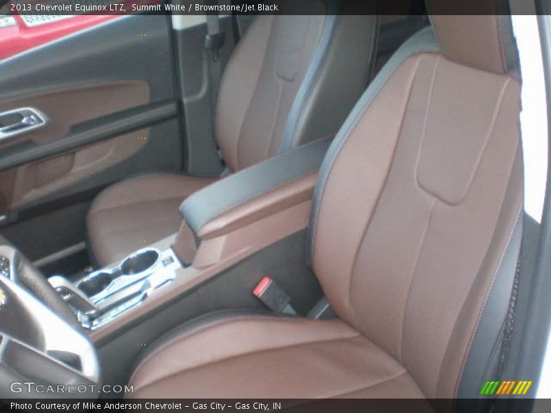Summit White / Brownstone/Jet Black 2013 Chevrolet Equinox LTZ
