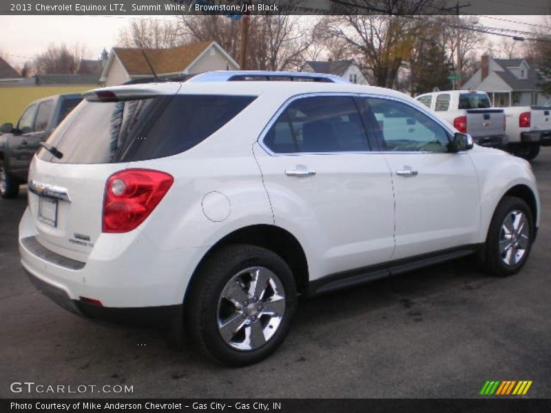 Summit White / Brownstone/Jet Black 2013 Chevrolet Equinox LTZ