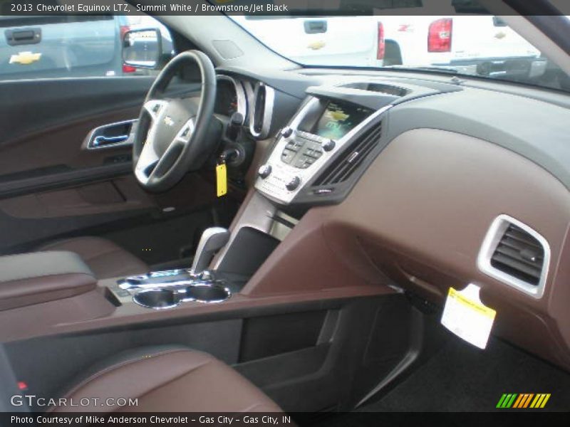 Summit White / Brownstone/Jet Black 2013 Chevrolet Equinox LTZ