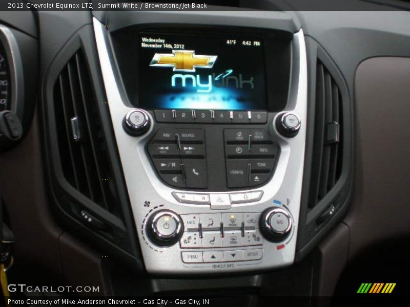 Summit White / Brownstone/Jet Black 2013 Chevrolet Equinox LTZ