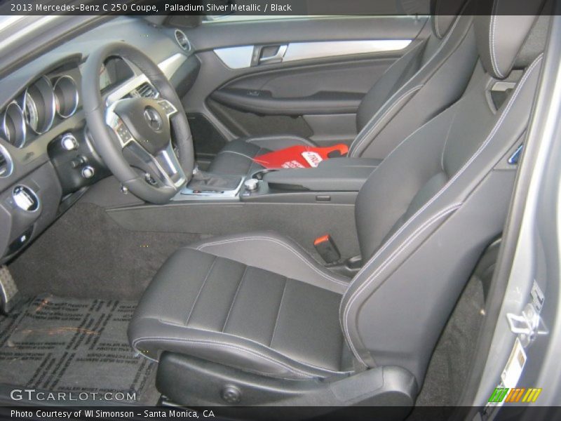  2013 C 250 Coupe Black Interior
