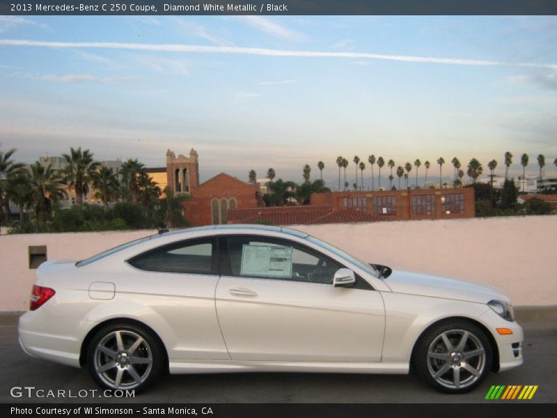  2013 C 250 Coupe Diamond White Metallic