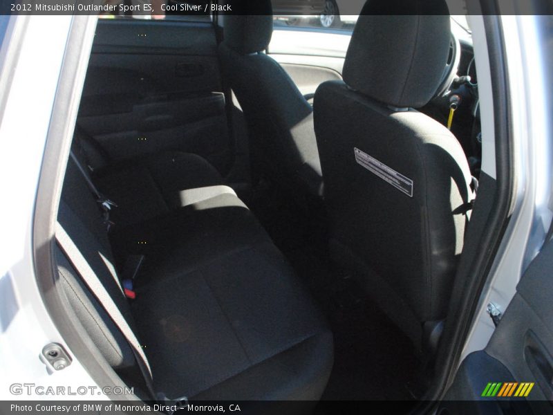 Cool Silver / Black 2012 Mitsubishi Outlander Sport ES