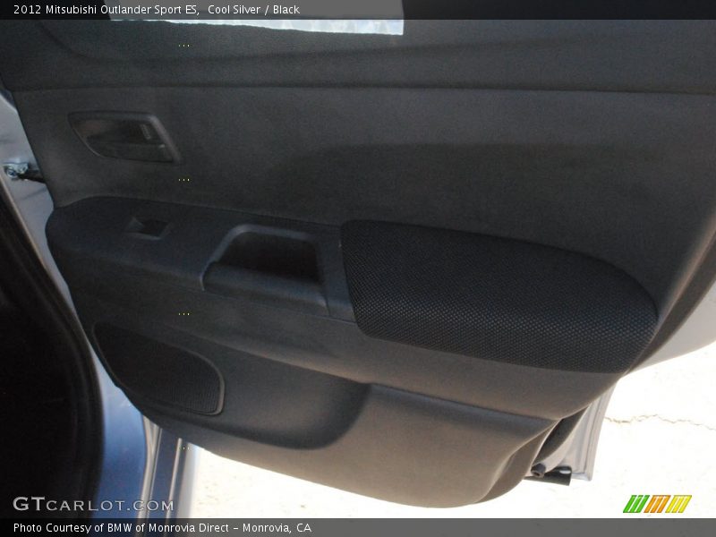 Cool Silver / Black 2012 Mitsubishi Outlander Sport ES