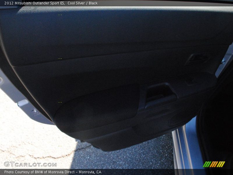 Cool Silver / Black 2012 Mitsubishi Outlander Sport ES