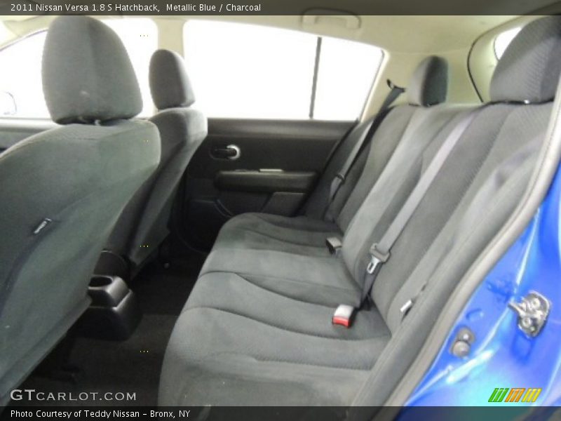 Metallic Blue / Charcoal 2011 Nissan Versa 1.8 S Hatchback