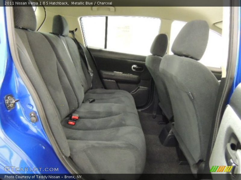 Metallic Blue / Charcoal 2011 Nissan Versa 1.8 S Hatchback