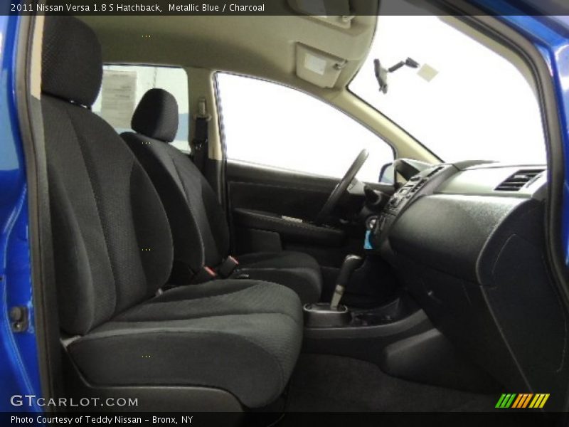 Metallic Blue / Charcoal 2011 Nissan Versa 1.8 S Hatchback