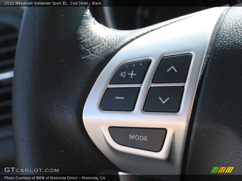Cool Silver / Black 2012 Mitsubishi Outlander Sport ES