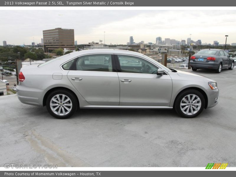 Tungsten Silver Metallic / Cornsilk Beige 2013 Volkswagen Passat 2.5L SEL