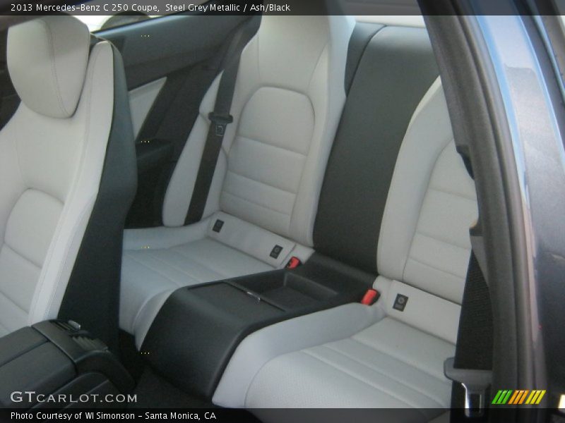 Steel Grey Metallic / Ash/Black 2013 Mercedes-Benz C 250 Coupe