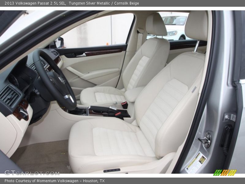 Tungsten Silver Metallic / Cornsilk Beige 2013 Volkswagen Passat 2.5L SEL